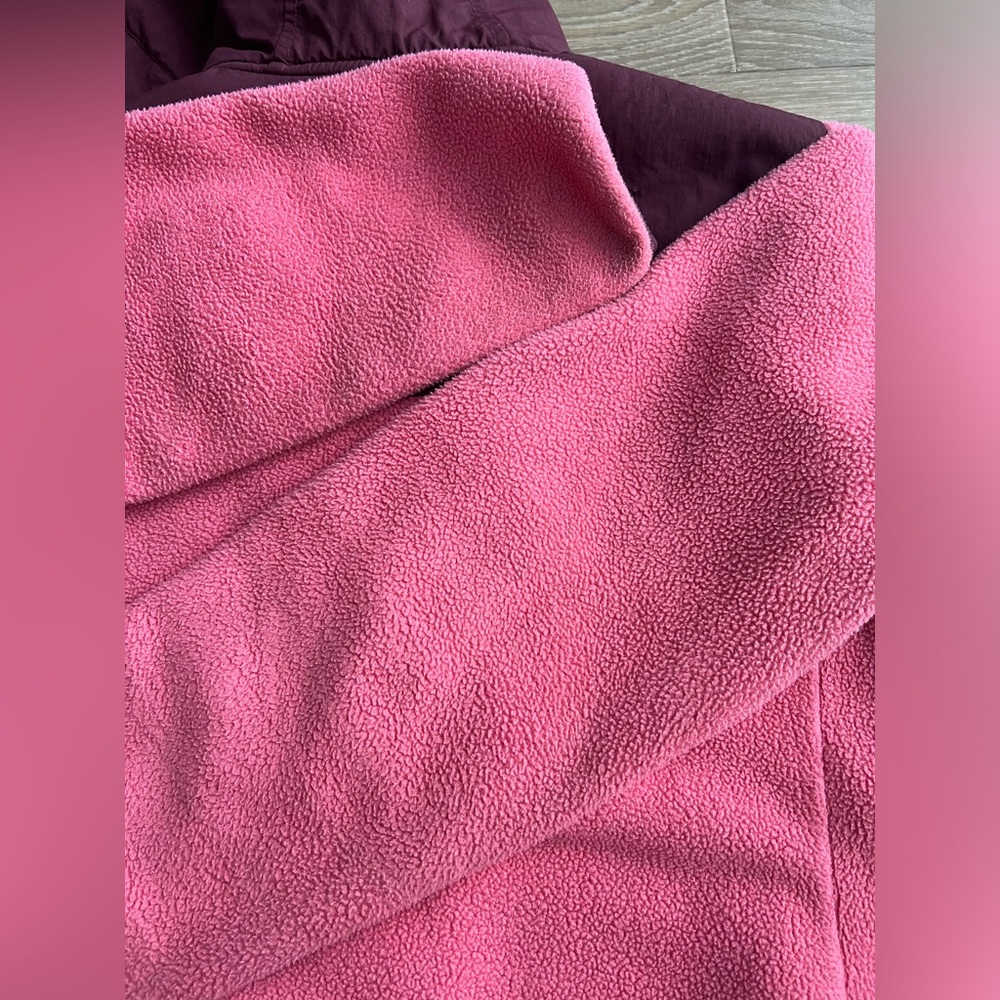 The North Face Women's Size Medium Polartec Denali Fleece Jacket Pink Hoodie - Picture 6 of 7